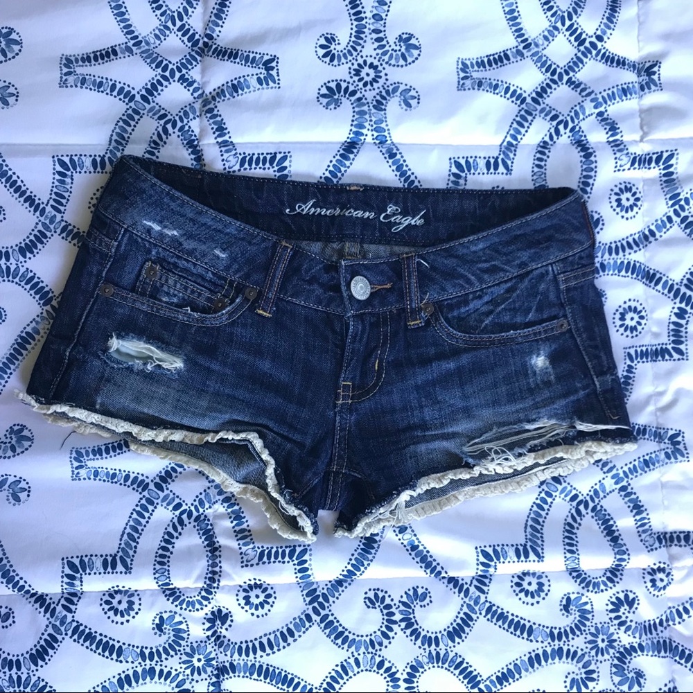 American Eagle Distressed Shorts
